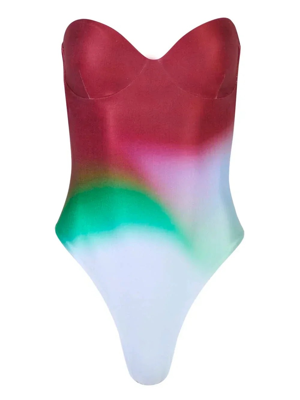 Baobab Bay Ombré Strapless One Piece Swimsuit NWT XS (US 2)